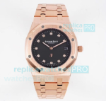 Swiss Replica Audemars Piguet Royal Oak Jumbo Extra Thin 39mm 15202 Rose Gold Watch